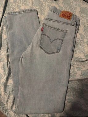 Levi's Women's Pale Blue Skinny Jeans